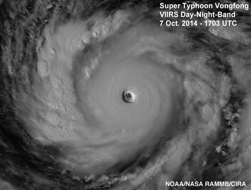 Illustration for article titled Super Typhoon Vongfong Has Erupted Into The Biggest Storm Of 2014